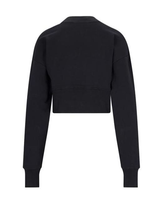 Balmain Black Sweatshirt With Logo