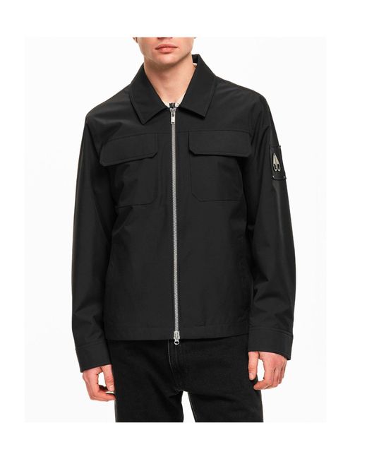 Moose Knuckles Black Versatile Casual Jacket for men