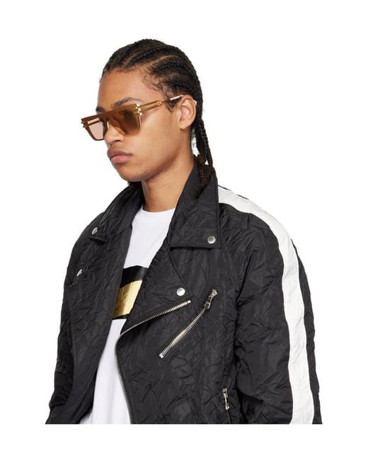 Balmain Natural Logo Sunglasses for men