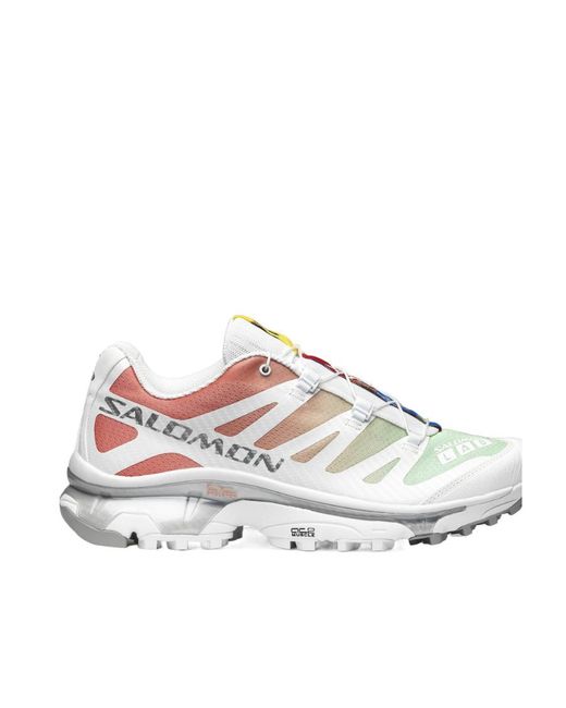 Salomon Lab White Salomon Xt-4 Og Logo Printed Sneakers for men