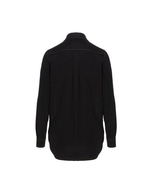 Burberry Black Chain Detail Shirt