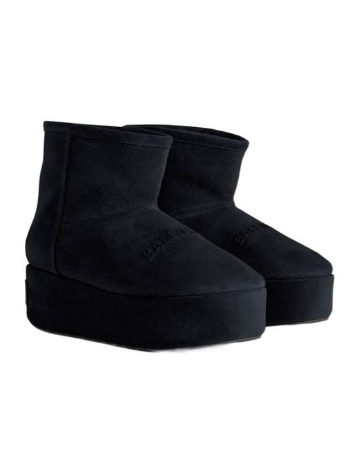 Balenciaga Blue Alaska Platform Boots