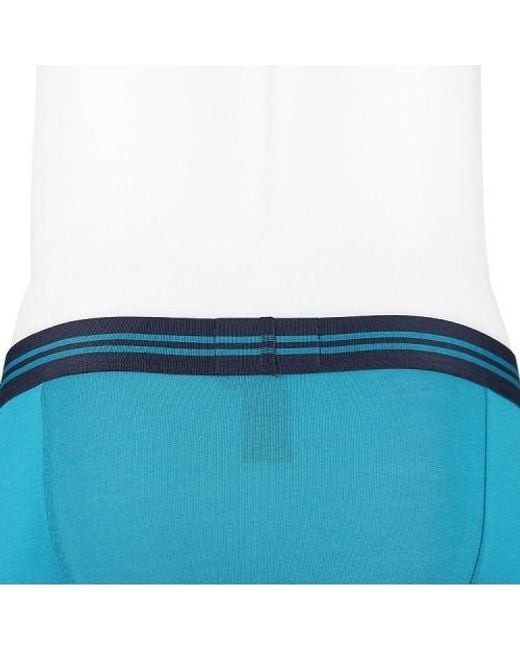 Emporio Armani Blue Three-Piece Suit Of Logo Underwear for men