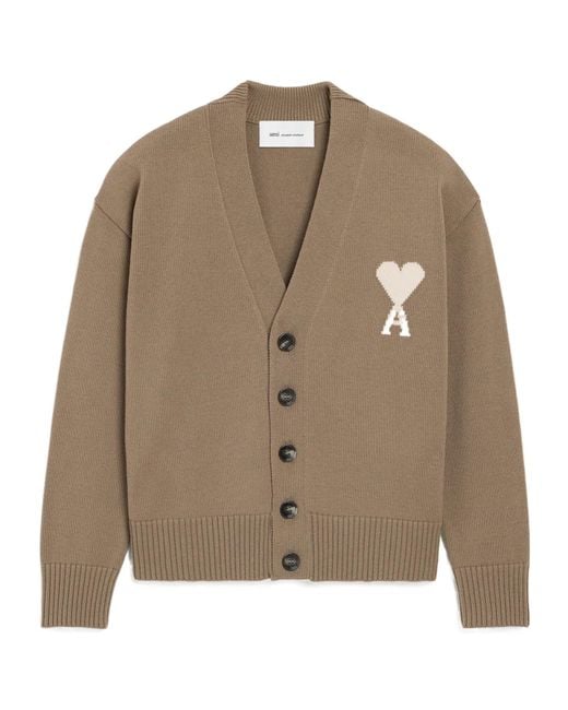 AMI Brown Sweaters & Knitwear for men