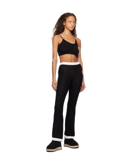 Amiri Black Flared Sweatpants