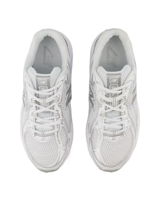 New Balance Gray 740 Lace-Up Sneakers