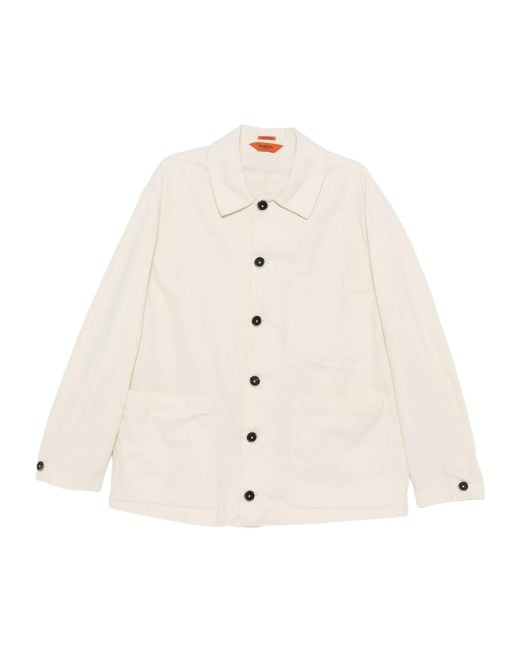 Barena Natural Garzoto Buttoned Jacket for men