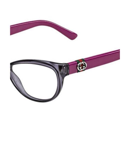 Gucci White Logo Details Flat Mirror