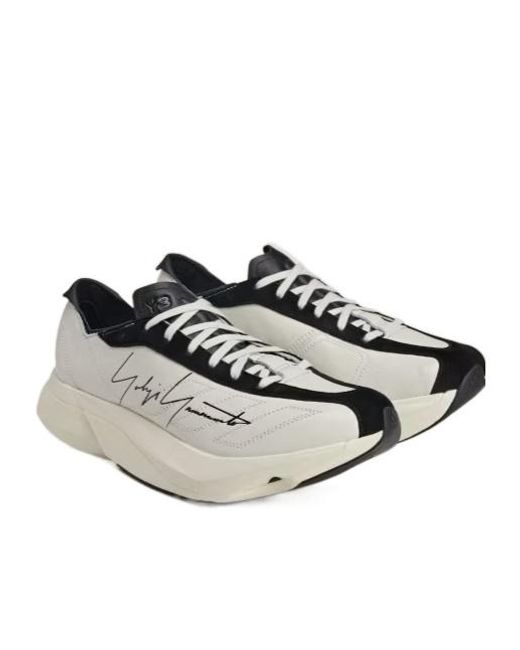 Y-3 White Adios Pro 3.0 Lx Sneakers for men