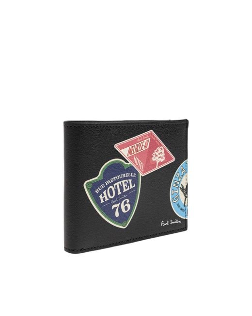 Paul Smith Black Logo Wallet for men