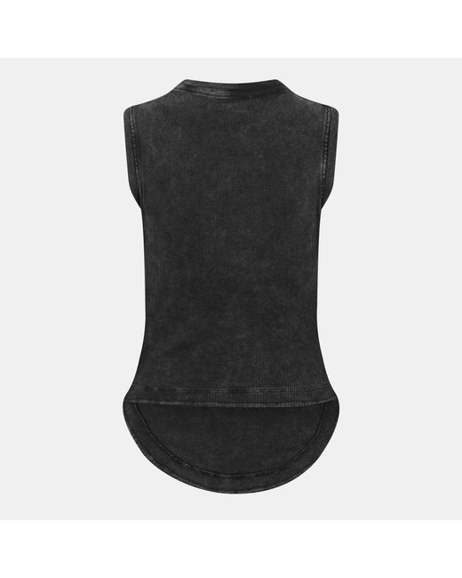 Off-White c/o Virgil Abloh Black Fitted Tank Top