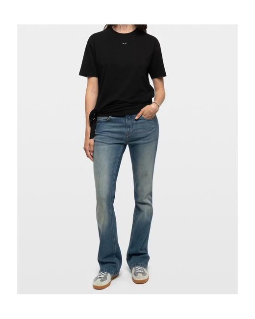 Zadig & Voltaire Black Short-Sleeved T-Shirt