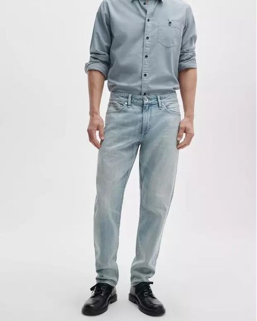 Rag & Bone Blue Fit 3 Athletic Faded-Effect Jeans for men