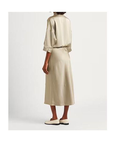 MAX&Co. Natural Midi Skirts
