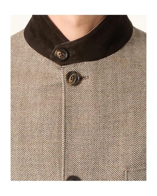 Loro Piana Brown Roadster Jacket for men