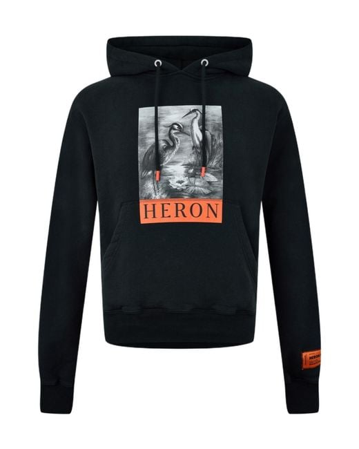 Heron Preston Black Long Sleeve Sweatshirt for men