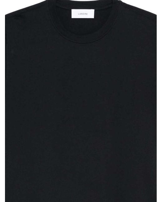 Lardini Black Crew-Neck T-Shirt for men