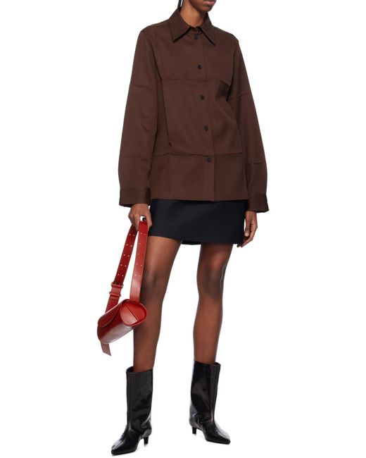 Jil Sander Black Calf Leather High Boot