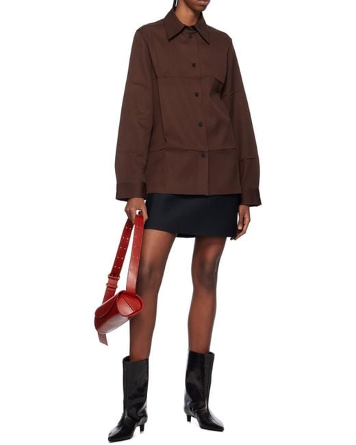 Jil Sander Black Calf Leather High Boot