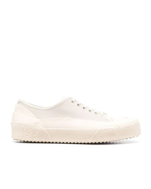 Studio Nicholson White Textured-Sole Sneakers for men