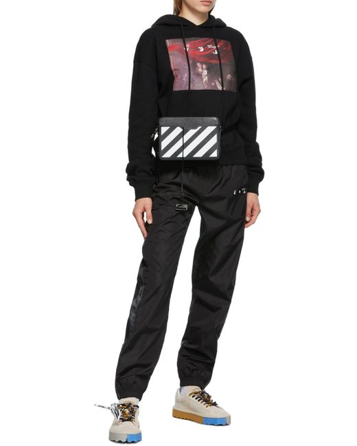 Off-White c/o Virgil Abloh White Diag Spray Caravaggio Hoodie for men