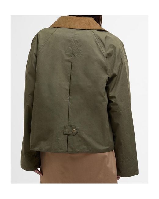Barbour Green "Catlin" Waterproof Jacket