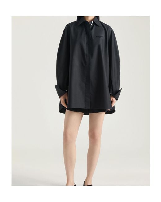 Givenchy Blue Cocoon Shirt
