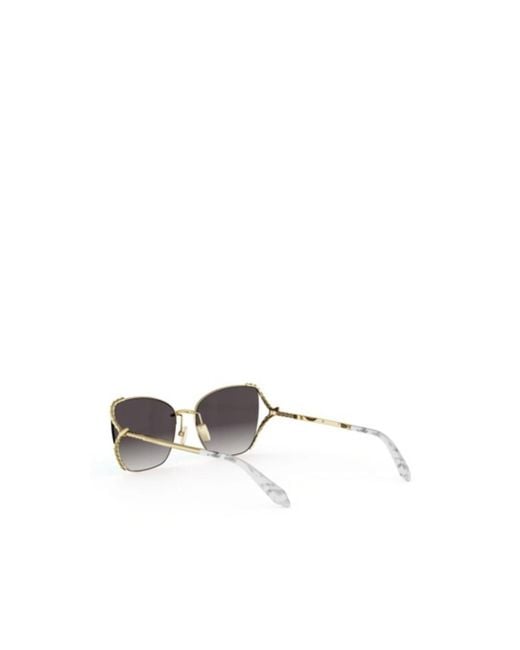 BVLGARI Pink Geometric Sunglasses