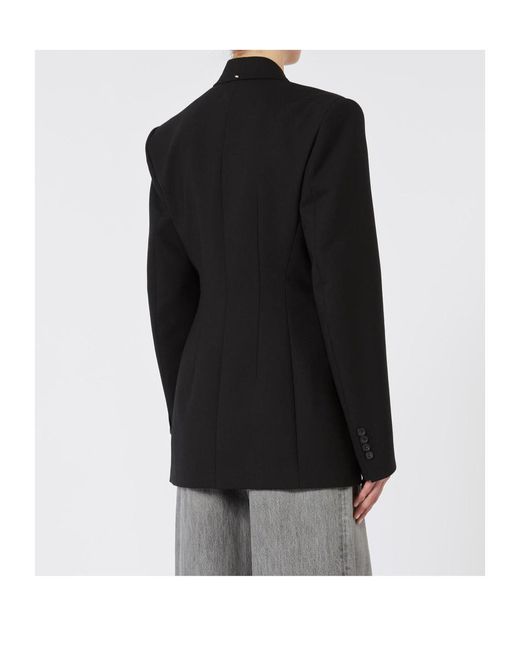 Sportmax Black Cinched Blazer