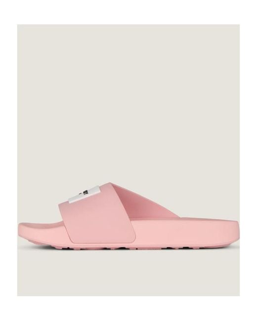 Givenchy Pink Label Flat Slip-On Slides
