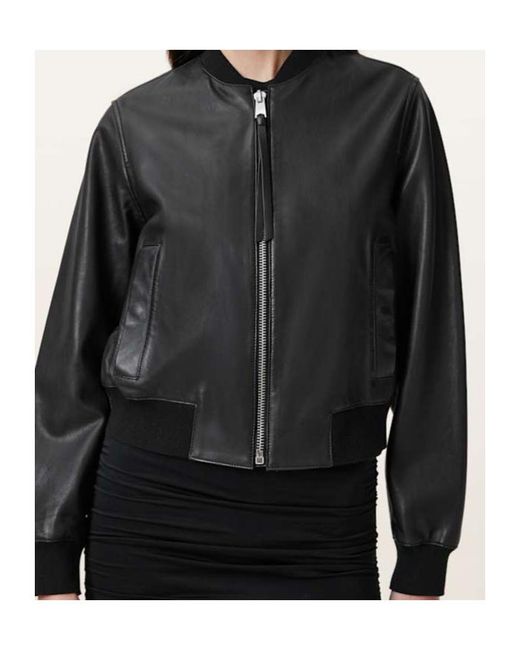 AllSaints Black Orten Jacket