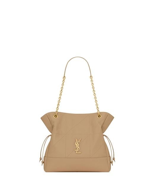 Saint Laurent Natural Jamie Shoulder Bag