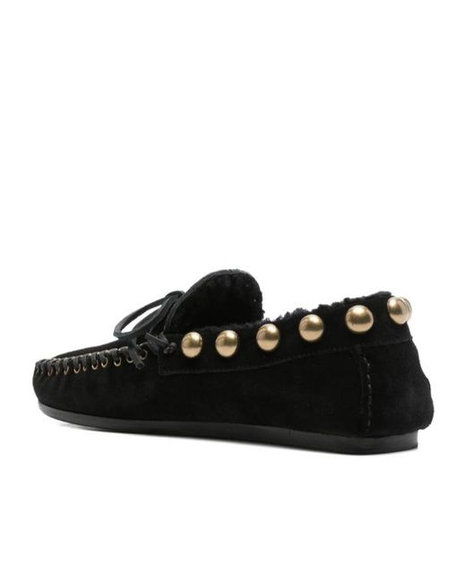 Isabel Marant Black Loafers