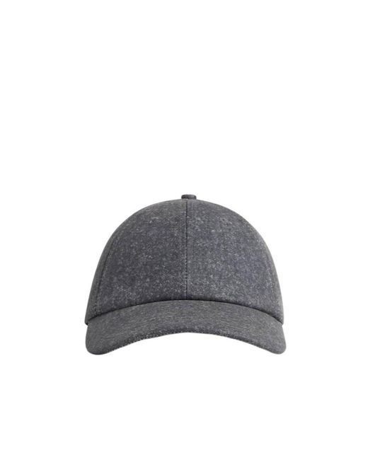 Bottega Veneta Gray Logo Embroidered Baseball Hat