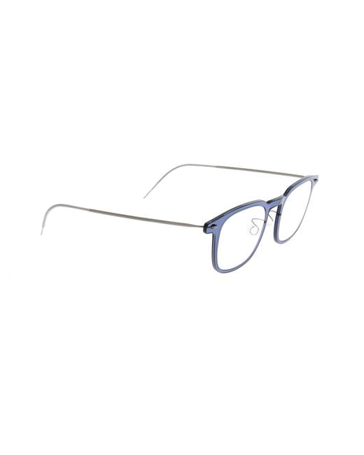 Lindberg White Square Frame Glasses