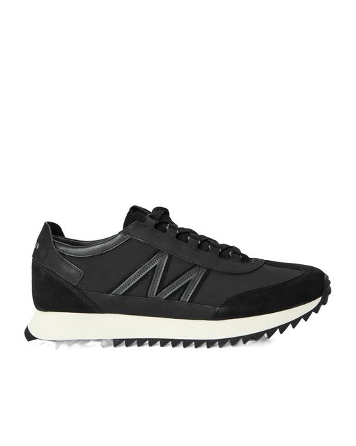 Moncler Black Simple Sports Shoes for men