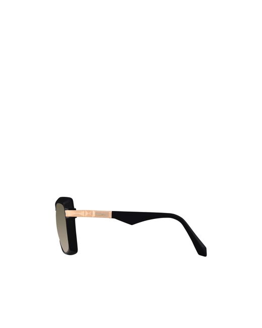 Cazal Black Geometric Sunglasses for men