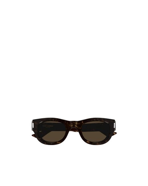 Saint Laurent Black Eyewear Round Frame Sunglasses for men