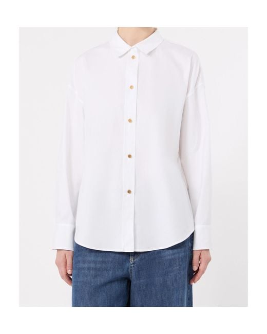 Max Mara White Oxford Shirt