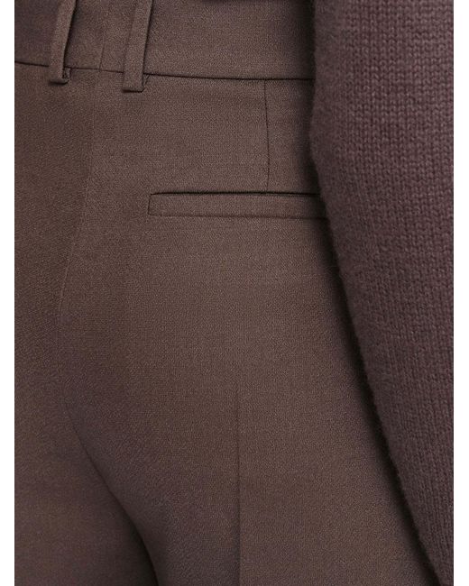 Joseph Brown High Waist Casual Pants