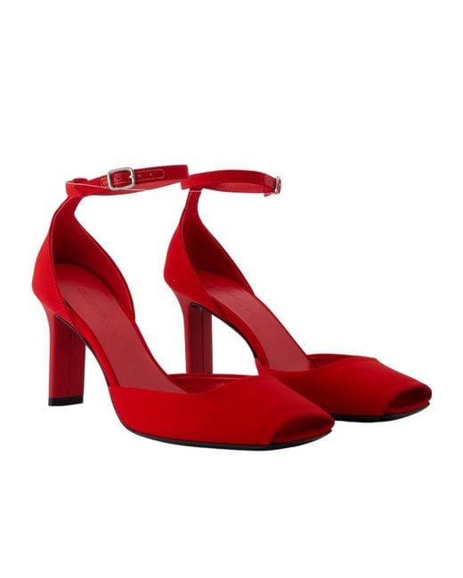 Courreges Red Pumps