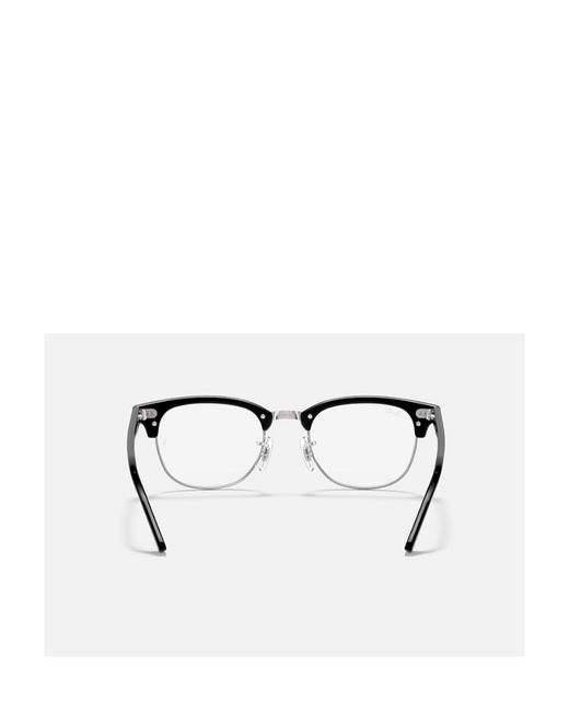 Ray-Ban White Clubmaster Style Glasses for men