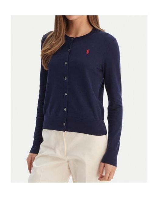 Polo Ralph Lauren Blue Button Cardigan