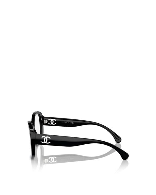 Chanel White Full-Frame Flat Mirror