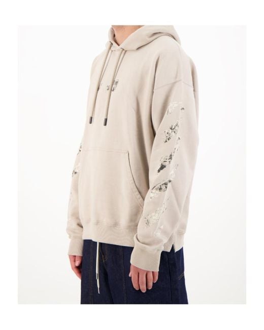 Off-White c/o Virgil Abloh Natural Spices Arrow Skate Hoodie for men
