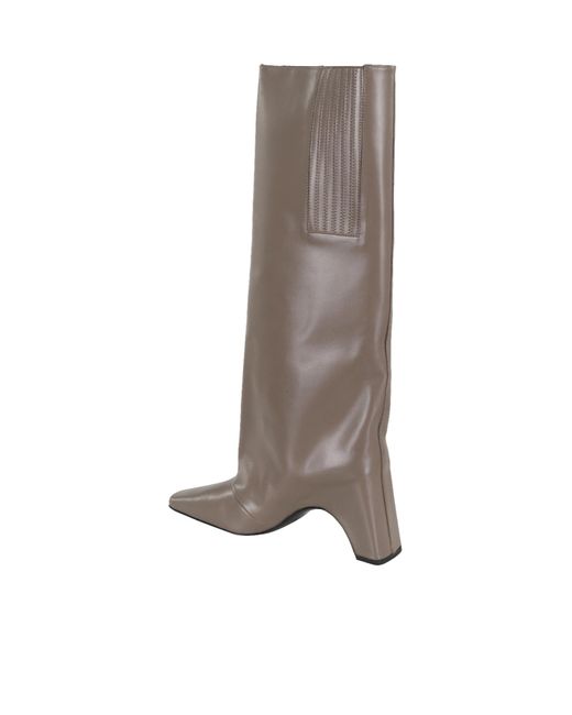 Coperni Gray Bridge Boots