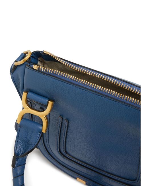 Chloé Blue Marcie Shoulder Bag