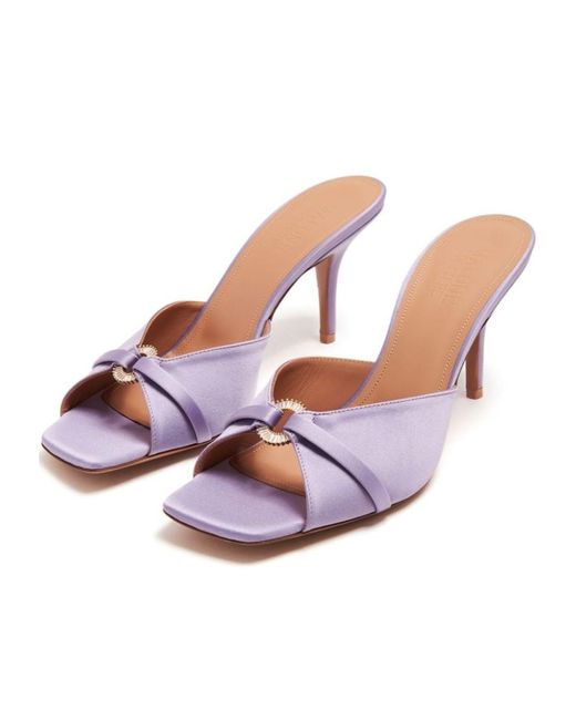 Malone Souliers Pink Open-Toed High-Heeled Sandals