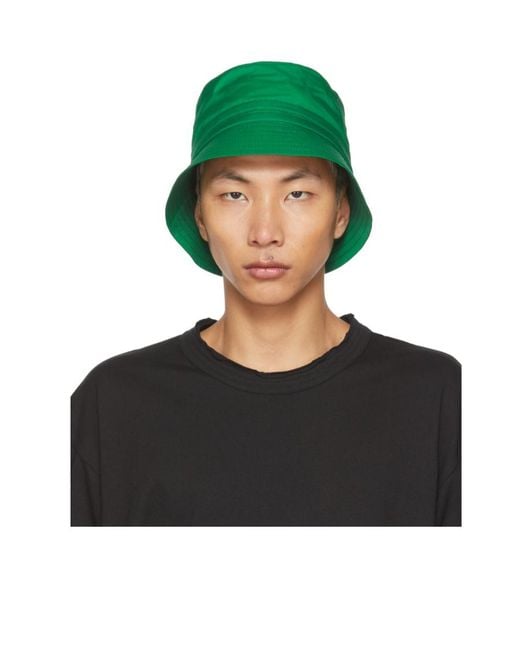 Craig Green Black Drawstring Bucket Hat for men