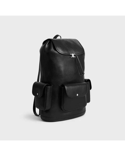 Céline Black Big Backpack Soft Triomphe for men
